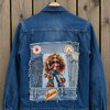 Flower Child– Upcycled Denim Jasje