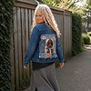 Flower Child– Upcycled Denim Jasje