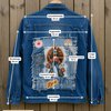 Flower Child– Upcycled Denim Jasje