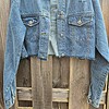 Freedom & Love – One of a Kind Upcycled Denim Festival Jacket