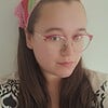 Gehaakte bandana | Geel, crème, groen, fuchsia en lichtroze