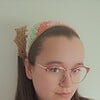 Gehaakte bandana | Lichtroze, koraaloranje, lichtgroen, crème en lichtbruin