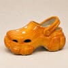 Grappige bloempot Crocs-klomp oranje