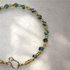 Groene marmeren omwikkeld armband