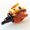 Handgemaakte Halloween glaskralen – set van 3 lampwork kralen