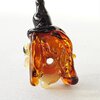 Handgemaakte Halloween glaskralen – set van 3 lampwork kralen