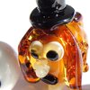 Handgemaakte Halloween glaskralen – set van 3 lampwork kralen