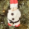 Handgemaakte kersthanger originele kerstman – kerstdecoratie