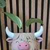 Highland Cow Bloempot