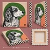 Honden schilderij