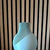 Japandi vaas – minimalistisch 3D-geprint design voor droogbloemen