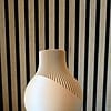 Japandi vaas – minimalistisch 3D-geprint design voor droogbloemen