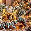 Kerst in een Schelp – Handgemaakte Kerststal met Verlichting