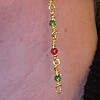 Kerstoorbellen met hangertjes