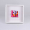 Kunstobject - Tulp -papier - lila - roze