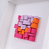 Kunstobject - Tulp -papier - lila - roze