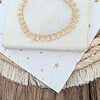 Lovely Gold Star armband RVS