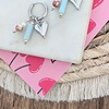 Lovely heart oorbellen zilver