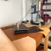 Madrid Bambú - leren handtas met gouden strap