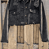 One of a Kind Cowgirl Upcycled Denim Jacket – Handmade