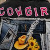 One of a Kind Cowgirl Upcycled Denim Jacket – Handmade