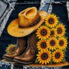 One of a Kind Cowgirl Upcycled Denim Jacket – Handmade