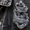 One of a Kind Cowgirl Upcycled Denim Jacket – Handmade