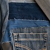 One of a Kind Upcycled Blazer met Denim Patchwork – Handmade Atelier
