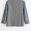 One of a Kind Upcycled Blazer met Denim Patchwork – Handmade Atelier