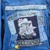 Soul Clean – One of a Kind Upcycled Denim Jasje met Cowgirl Artwork
