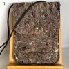 Telefoontasje van vilt, schouderband van paracord