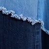 Upcycled Denim Maxi Rok – Boho Patchwork – One of a Kind