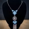 Vrijheid & Oceanic Boho, statement ketting en oorbellen met zeeschildpadden