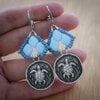Vrijheid & Oceanic Boho, statement ketting en oorbellen met zeeschildpadden