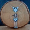 Vrijheid & Oceanic Boho, statement ketting en oorbellen met zeeschildpadden