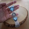 Vrijheid & Oceanic Boho, statement ketting en oorbellen met zeeschildpadden