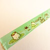 Washi tape froggies on lilypads, kikkers in de vijver met lelies 1,5cmx10m
