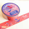 Washitape Twilight dragons, draken, fantasy, schattig, journaling 1,5cmx10m