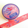 Washitape Twilight dragons, draken, fantasy, schattig, journaling 1,5cmx10m