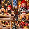 Winterelfjes op de Slee – Handgemaakt Kersttafereel met Verlichting