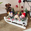 Winterelfjes op de Slee – Handgemaakt Kersttafereel met Verlichting