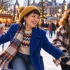 Winterwonderland & Sneeuwpret, emaille sneeuwpop oorbellen