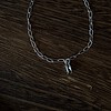 Zilverkleurig armbandje met kleine hanger