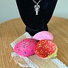 Zilverkleurige ketting met zomerse bedel