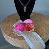 Zilverkleurige ketting met zomerse bedel