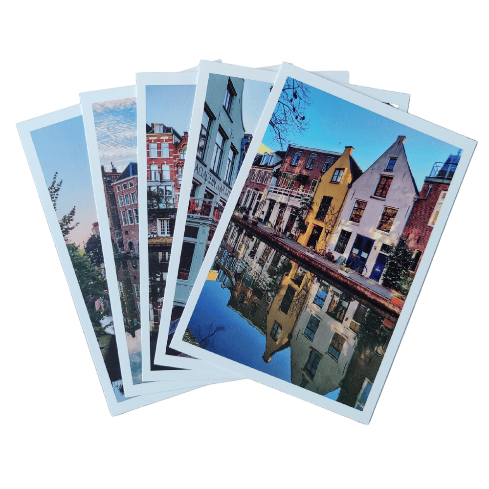 Ansichtkaarten Utrecht - incl. wit randje