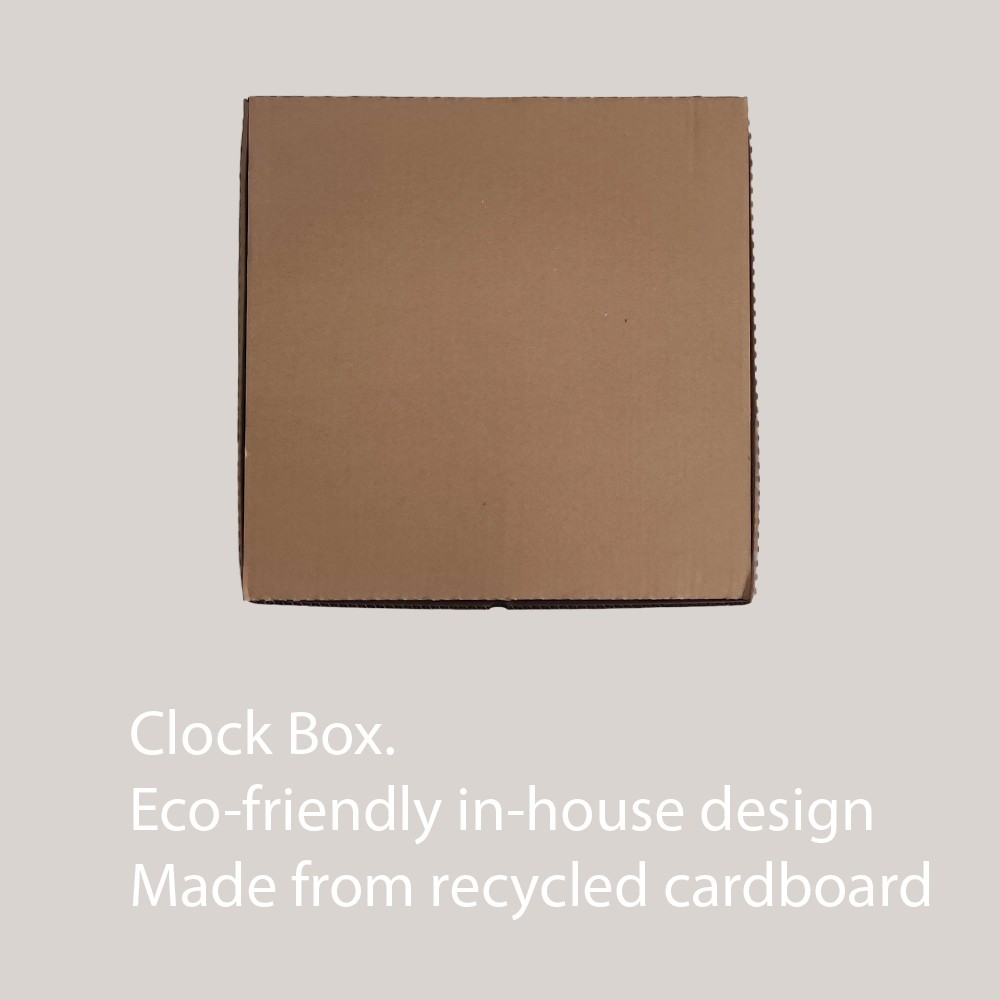 Handmade Herringbone Clock - Upcycled Oak Masterpiece - 60369.jpeg Klok - Tijdloze elegantie voor jouw interieur - Handgemaakt