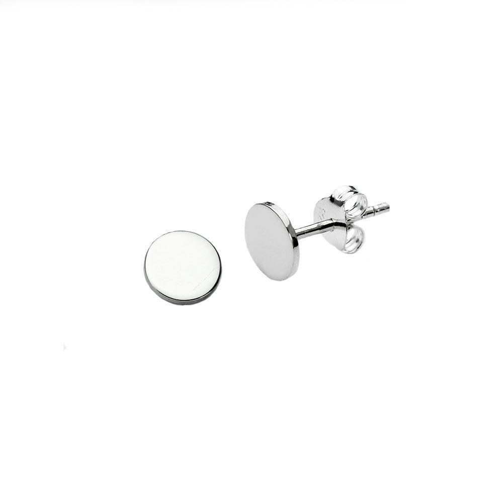Silver Stud Earring 7mm