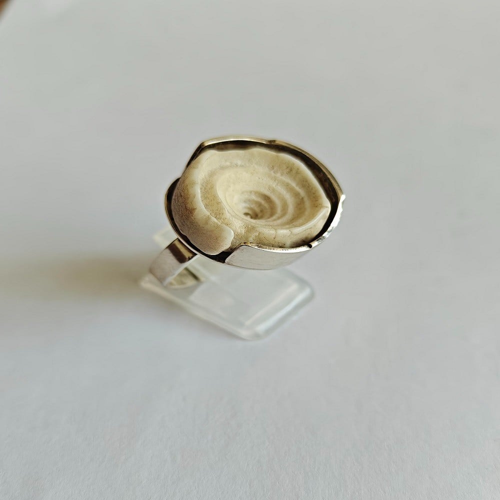 Atlantis, uniek ontwerp en verstelbare zilveren ring - 77189 Atlantis, uniek ontwerp en verstelbare zilveren ring