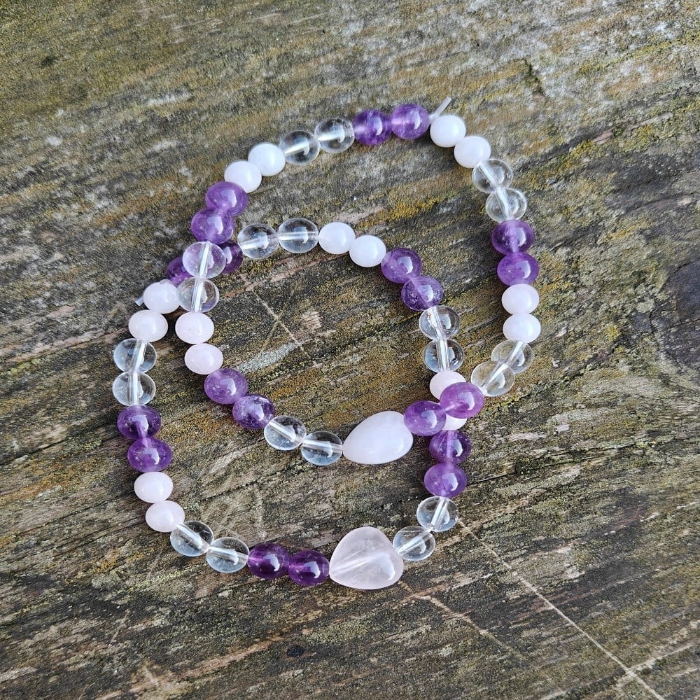 Gouden Driehoek armbanden met hartje - 81091 Gouden Driehoek armbanden met hartje